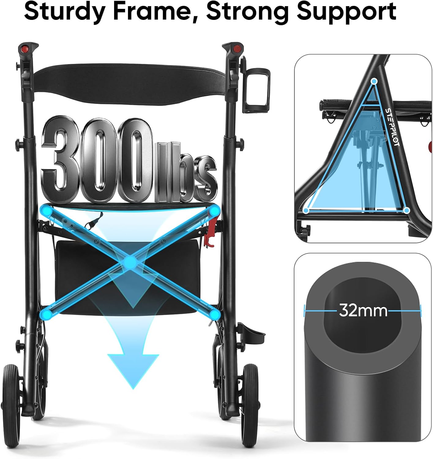 The Tale Maker Rollator Walkers QX01