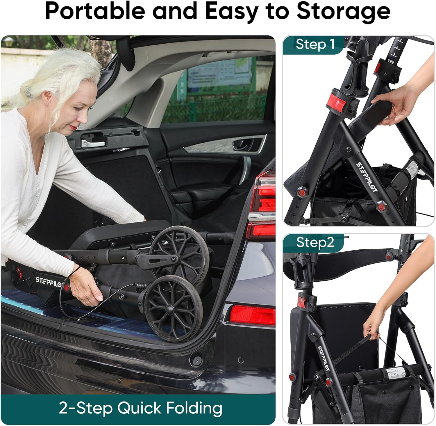 The Tale Maker Rollator Walkers QX03