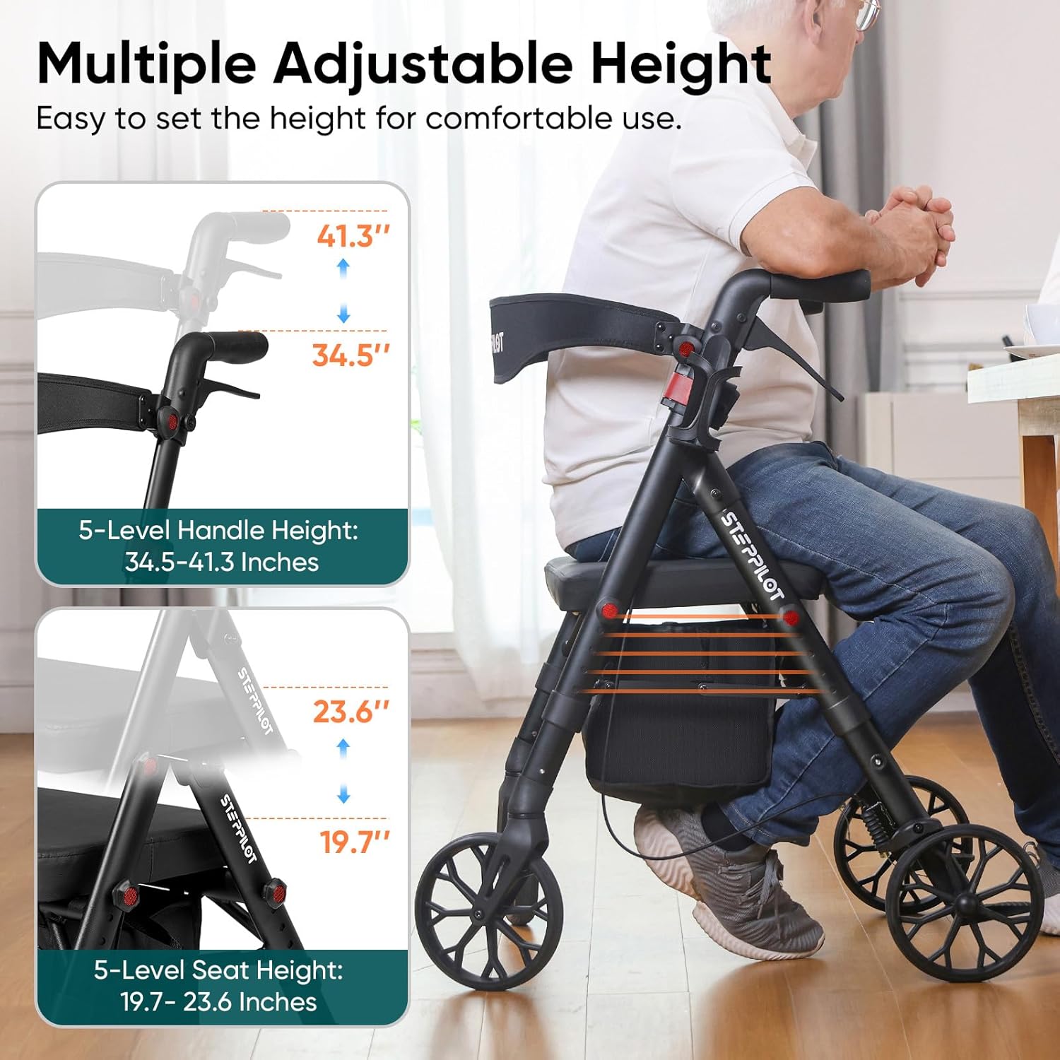 The Tale Maker Rollator Walkers QX03